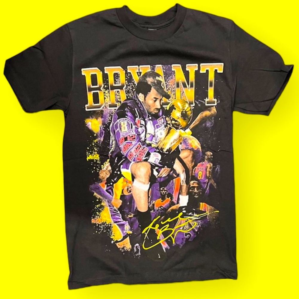 kobe bryant trophies tshirt for men